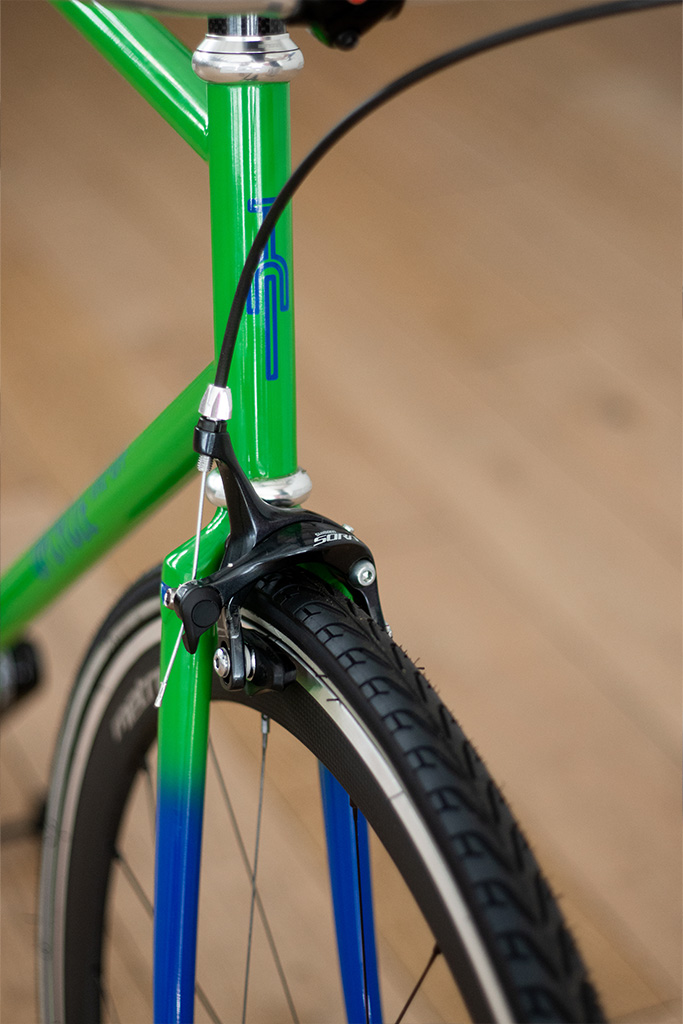 Upcycle one–off 003 -quella verde e blu
