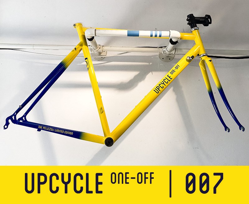 Upcycle one–off 007 -quella gialla e blu